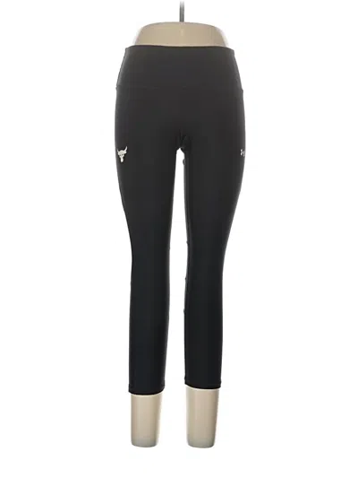Pre-owned Under Armour Active Pants In Black