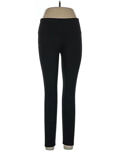 Pre-owned Under Armour Active Pants In Black