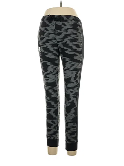 Pre-owned Under Armour Active Pants In Black