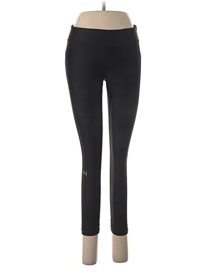 Pre-owned Under Armour Active Pants In Black