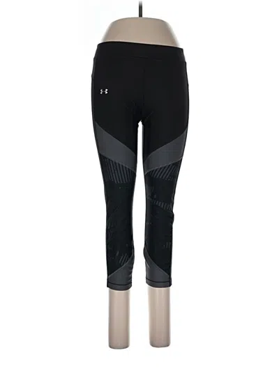 Pre-owned Under Armour Active Pants In Black