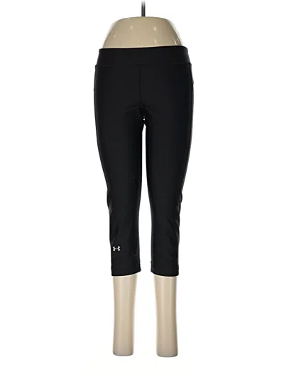 Pre-owned Under Armour Active Pants In Black