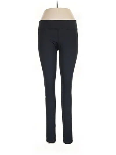 Pre-owned Under Armour Active Pants In Black
