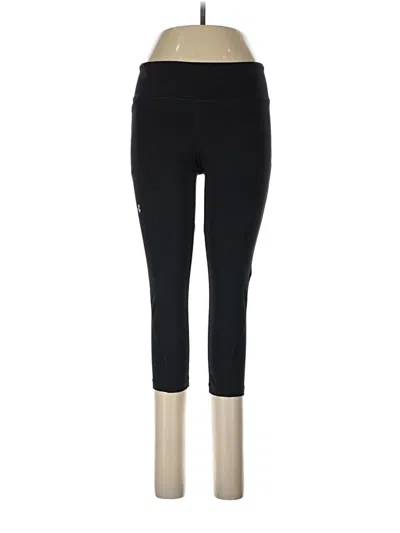Pre-owned Under Armour Active Pants In Black