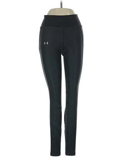 Pre-owned Under Armour Active Pants In Black