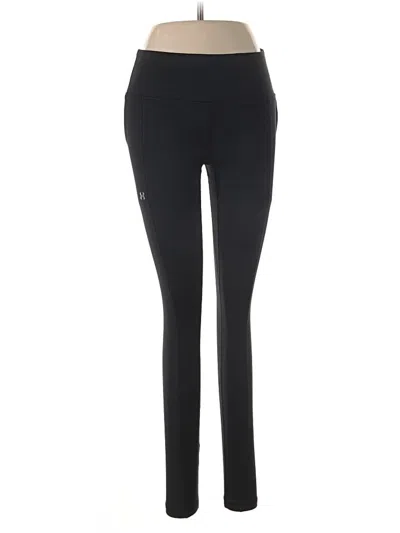 Pre-owned Under Armour Active Pants In Black