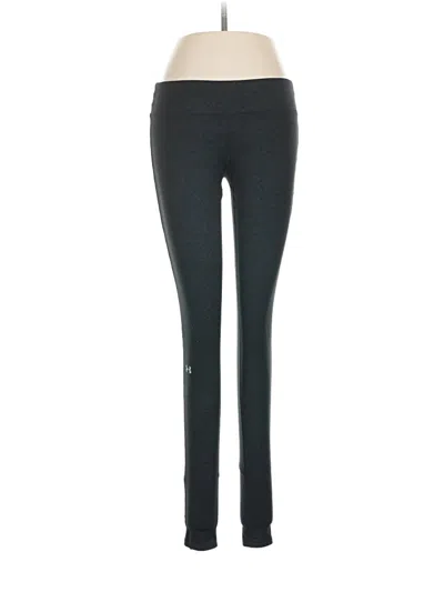 Pre-owned Under Armour Active Pants In Black