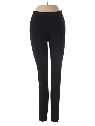 Pre-owned Under Armour Active Pants In Black