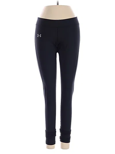 Pre-owned Under Armour Active Pants In Black