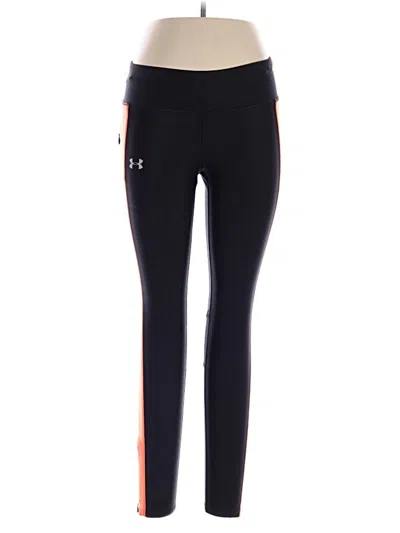 Pre-owned Under Armour Active Pants In Black