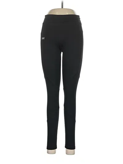 Pre-owned Under Armour Active Pants In Black