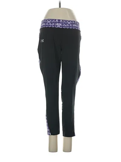 Pre-owned Under Armour Active Pants In Black