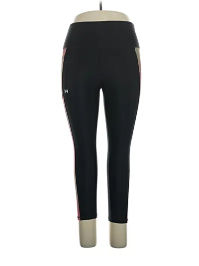 Pre-owned Under Armour Active Pants In Black