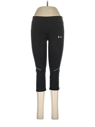 Pre-owned Under Armour Active Pants In Black
