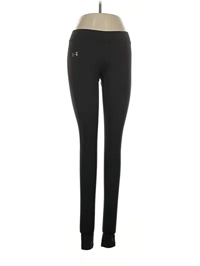Pre-owned Under Armour Active Pants In Black