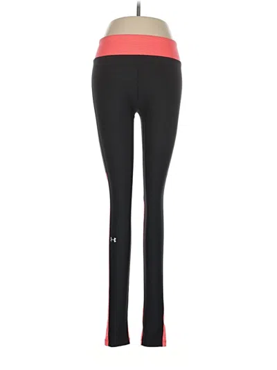 Pre-owned Under Armour Active Pants In Black
