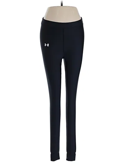 Pre-owned Under Armour Active Pants In Black