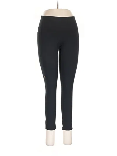 Pre-owned Under Armour Active Pants In Black