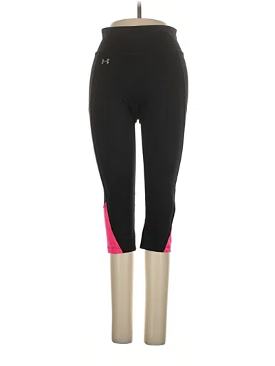 Pre-owned Under Armour Active Pants In Black
