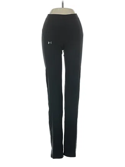 Pre-owned Under Armour Active Pants In Black