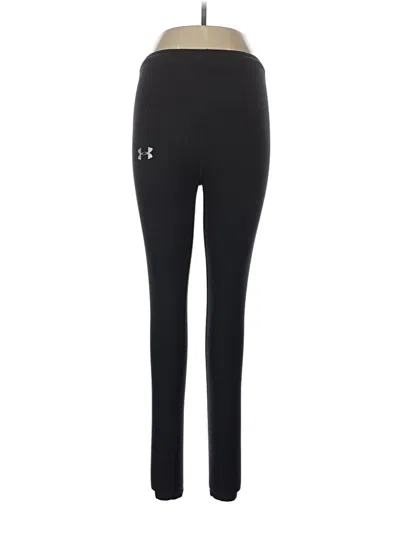 Pre-owned Under Armour Active Pants In Black