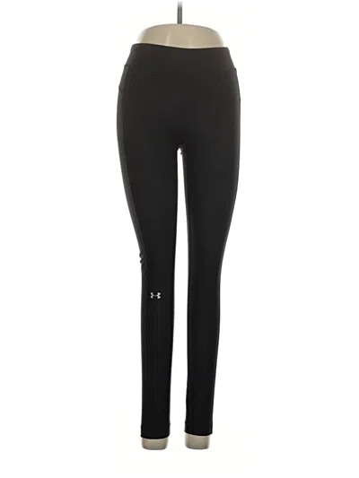 Pre-owned Under Armour Active Pants In Black
