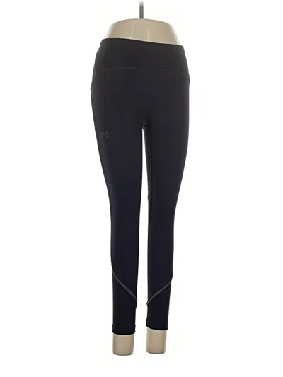 Pre-owned Under Armour Active Pants In Black