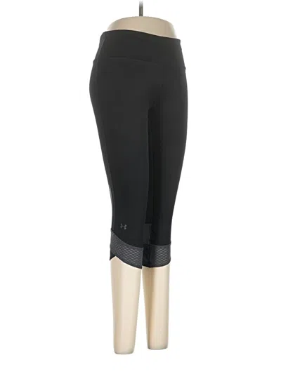 Pre-owned Under Armour Active Pants In Black