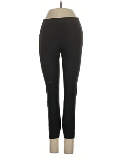 Pre-owned Under Armour Active Pants In Black