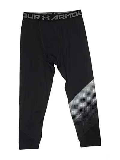 Pre-owned Under Armour Kids' Active Pants In Black