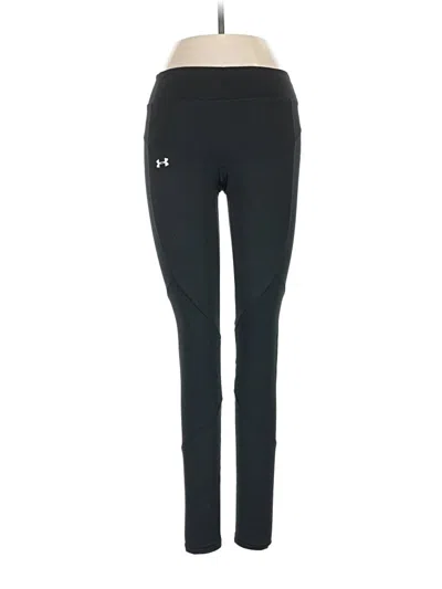 Pre-owned Under Armour Active Pants In Black
