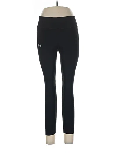 Pre-owned Under Armour Active Pants In Black