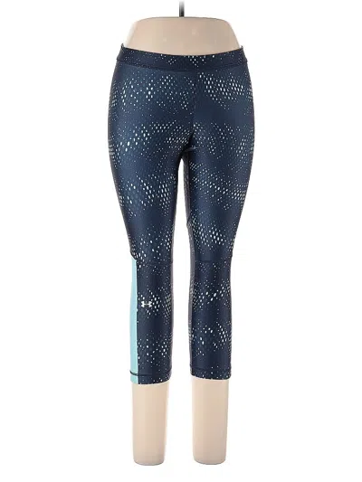 Pre-owned Under Armour Active Pants In Blue