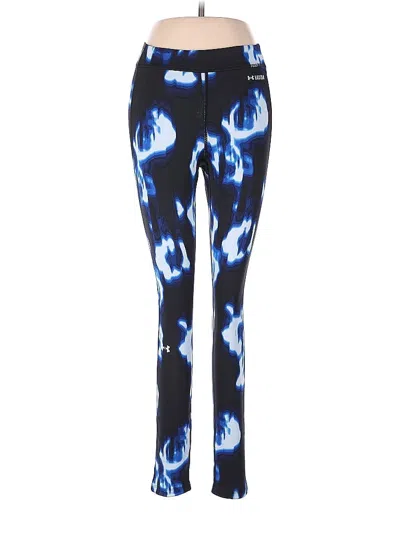 Pre-owned Under Armour Active Pants In Blue