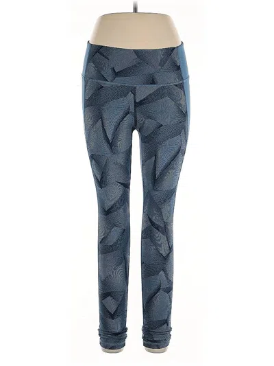 Pre-owned Under Armour Active Pants In Blue