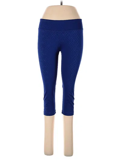 Pre-owned Under Armour Active Pants In Blue