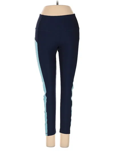 Pre-owned Under Armour Active Pants In Blue