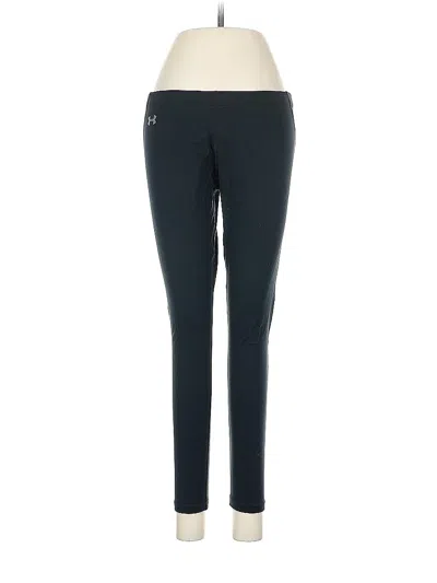 Pre-owned Under Armour Active Pants In Blue