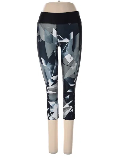 Pre-owned Under Armour Active Pants In Blue