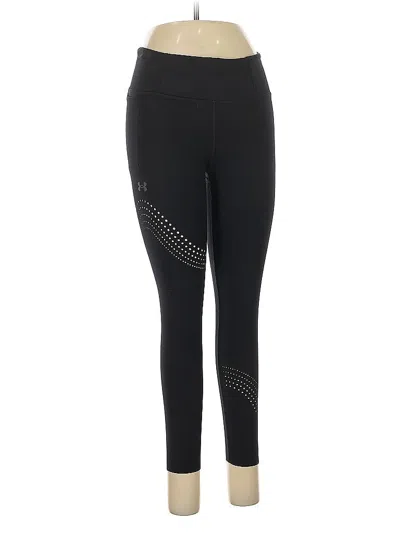 Pre-owned Under Armour Active Pants In Blue