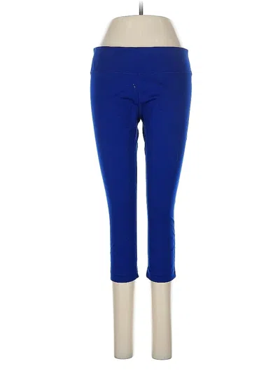 Pre-owned Under Armour Active Pants In Blue