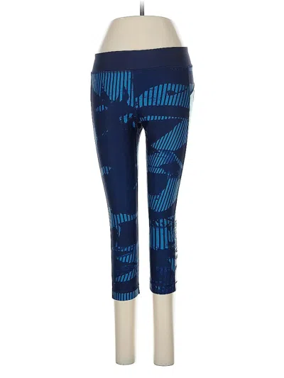 Pre-owned Under Armour Active Pants In Blue