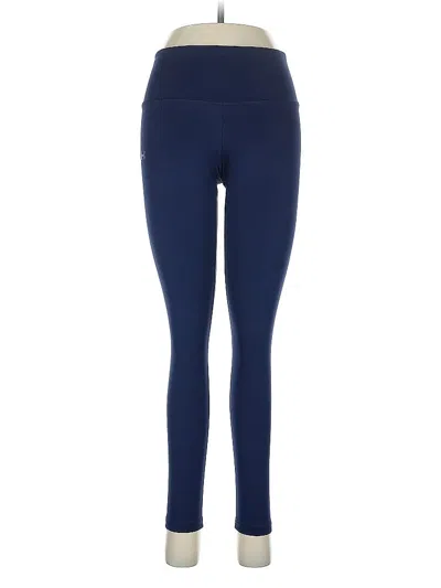 Pre-owned Under Armour Active Pants In Blue