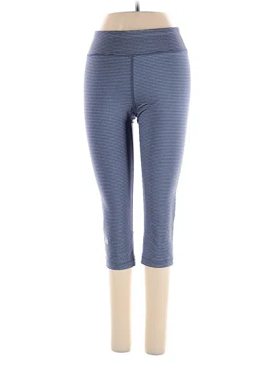 Pre-owned Under Armour Active Pants In Blue