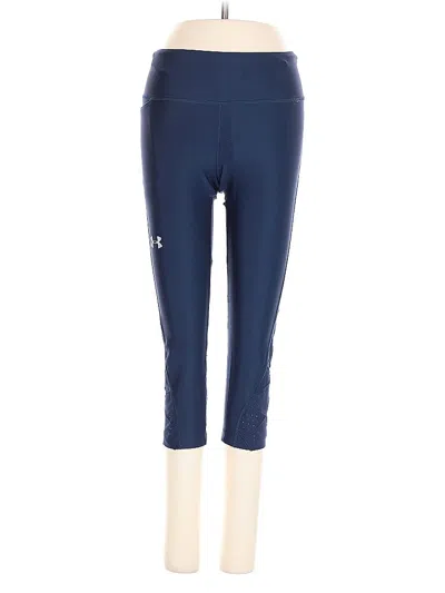 Pre-owned Under Armour Active Pants In Blue