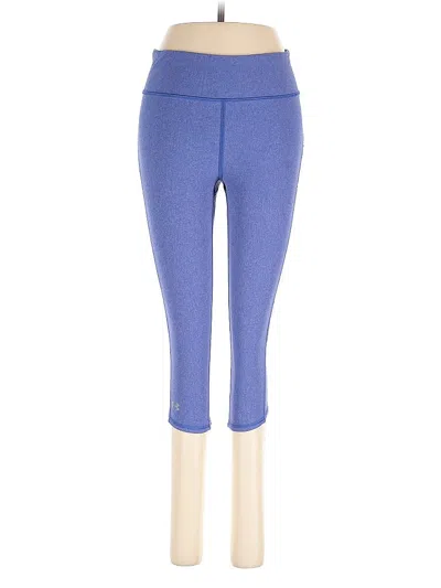 Pre-owned Under Armour Active Pants In Blue