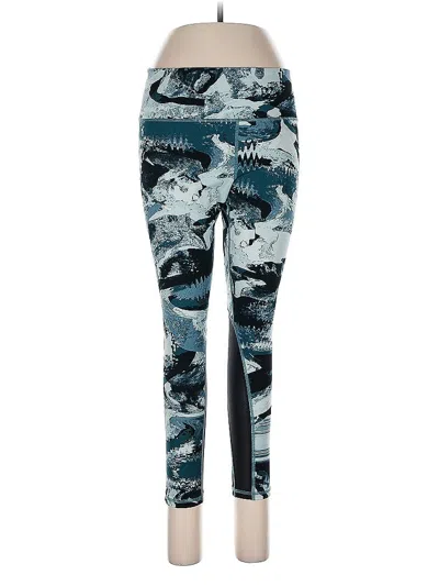 Pre-owned Under Armour Active Pants In Blue