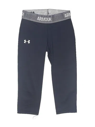 Pre-owned Under Armour Kids' Active Pants In Blue