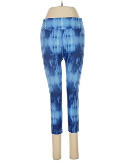 Pre-owned Under Armour Active Pants In Blue