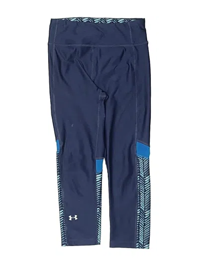 Pre-owned Under Armour Kids' Active Pants In Blue